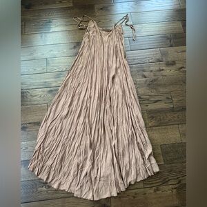 Chic Beige Maxi Dress